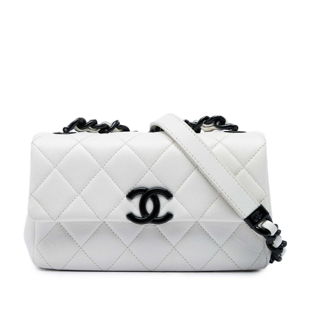 Pre-Loved Chanel Small Quilted Caviar My Everything Flap